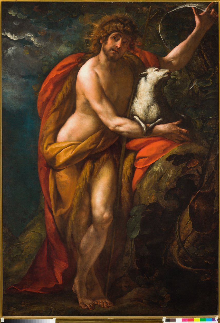 Saint John the Baptist in the Desert by Giulio Cesare Procaccini