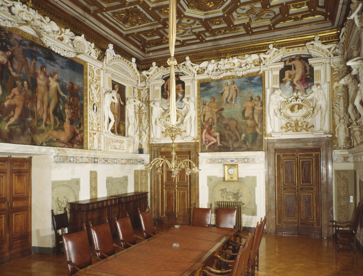 Hall of the Four Seasons by Giulio Mazzoni