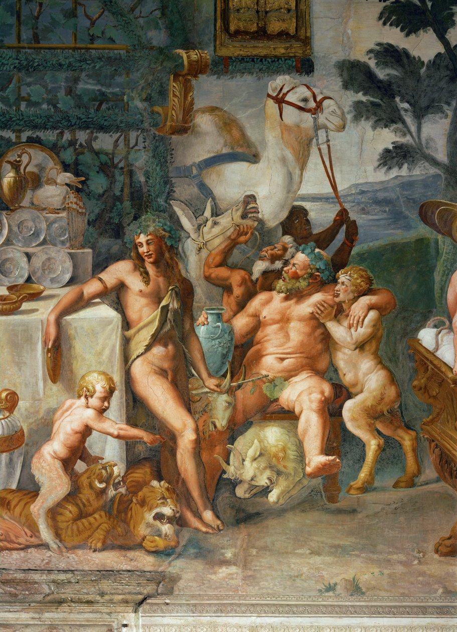 Bacchanalia - A Banquet of the Gods by Giulio Romano