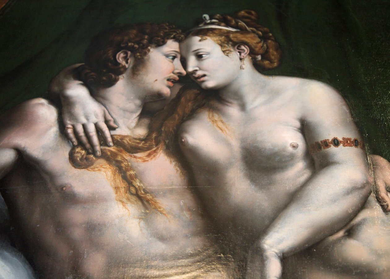 Love Scene, 16th century by Giulio Romano