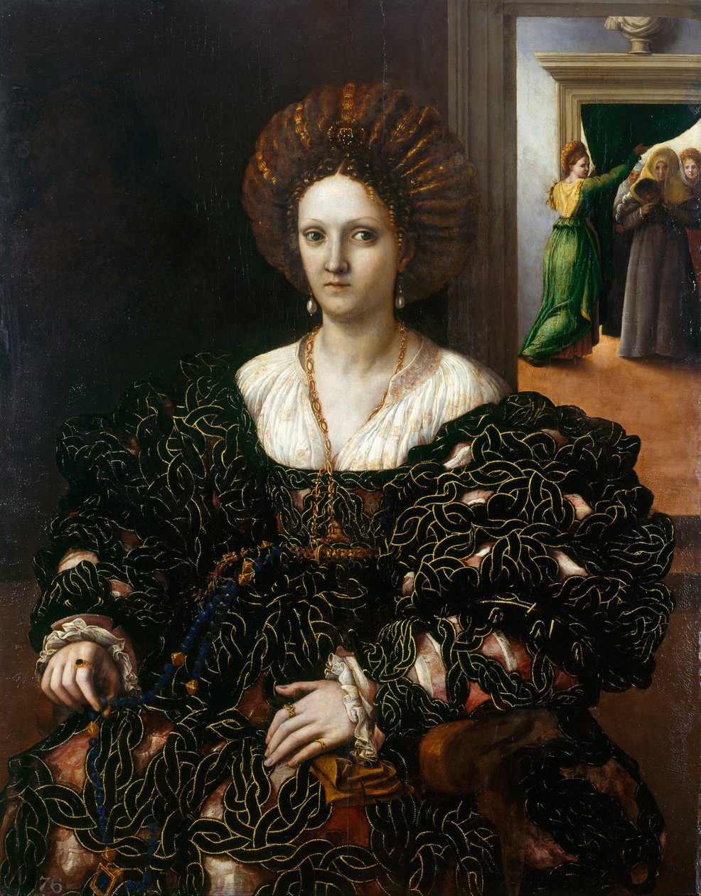 Margherita Paleologo (1510-66) by Giulio Romano