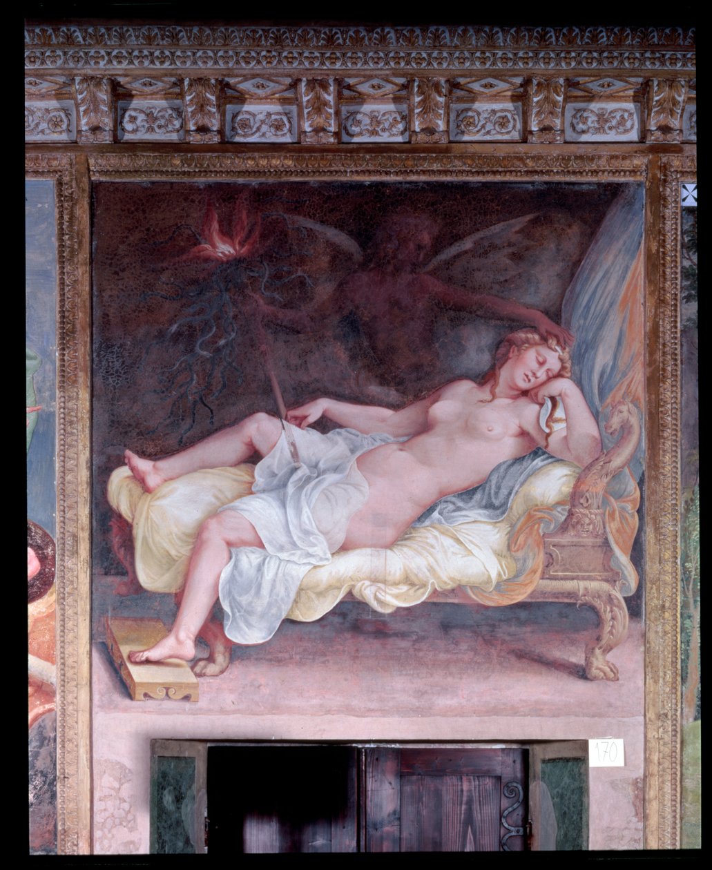 The Dream of Hecuba by Giulio Romano