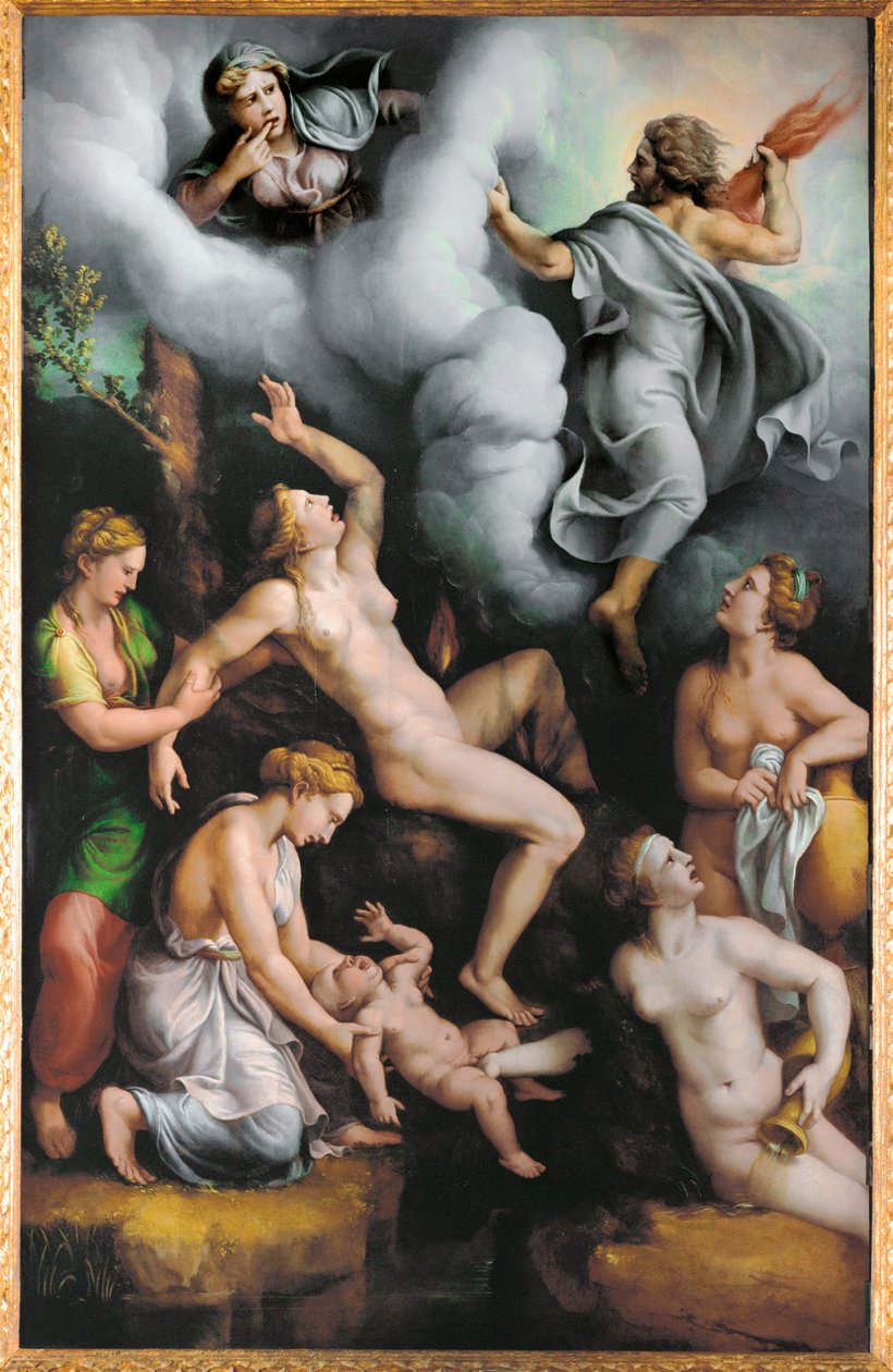 The Birth of Bacchus by Giulio Romano