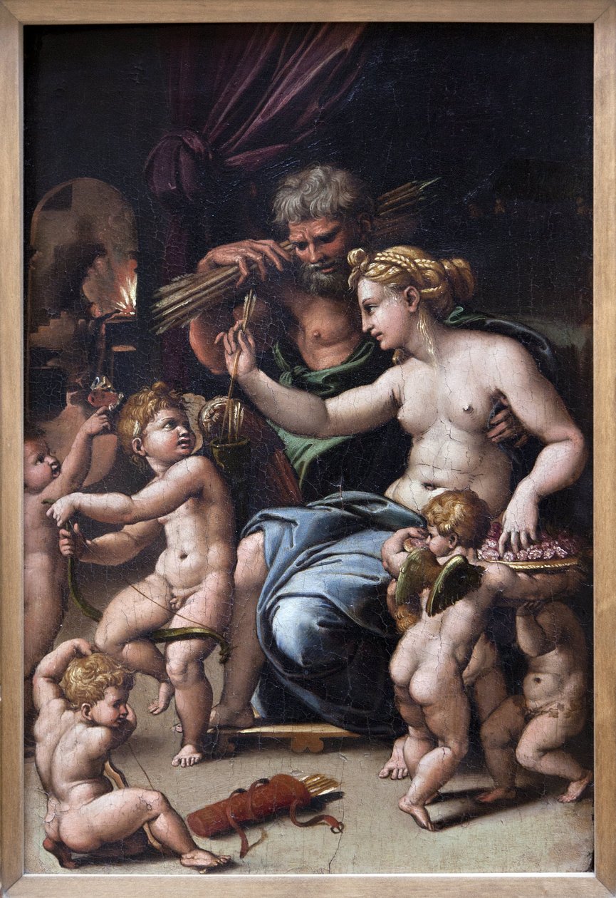Venus and Vulcan by Giulio Romano