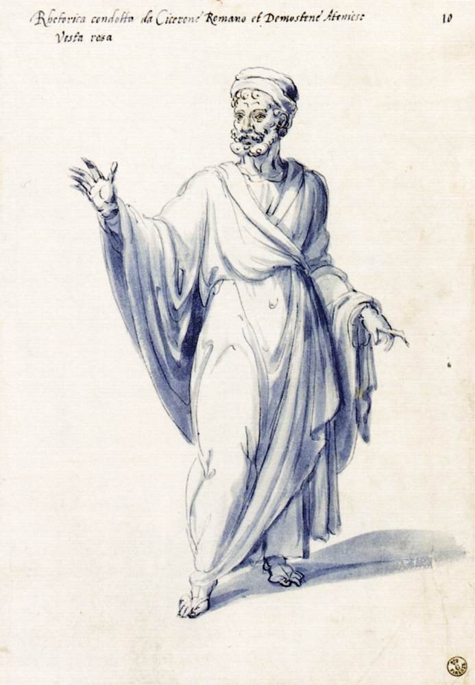 Costume of the Allegorical Figure Rhetoric by Giuseppe Arcimboldo