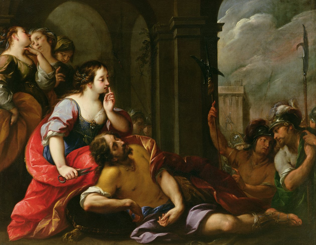 Samson and Delilah by Giuseppe Nuvolone