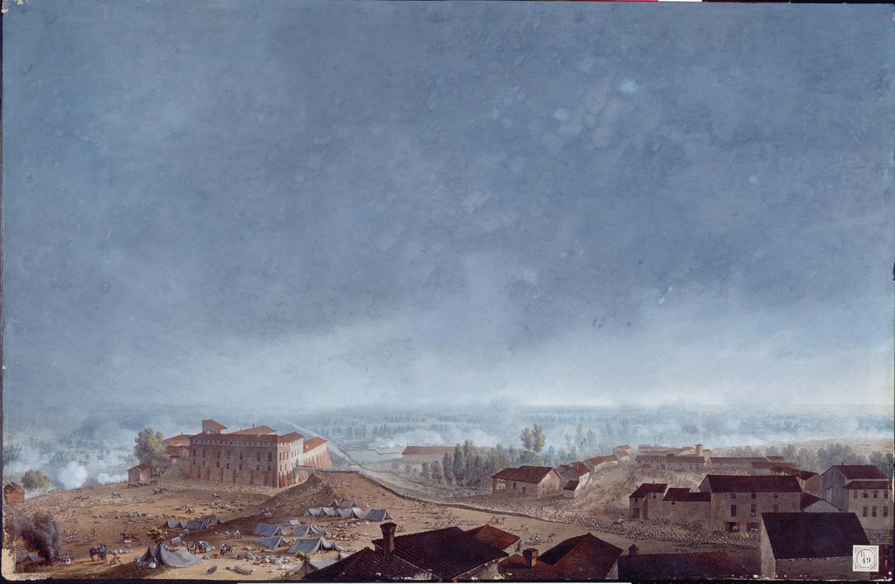 Battle of Fombio by Giuseppe Pietro Bagetti