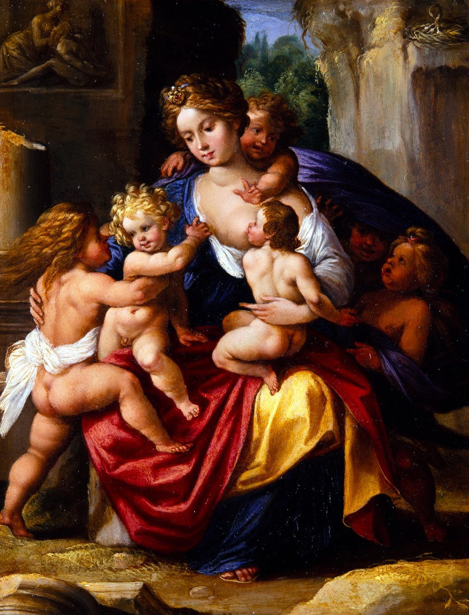Charity by Giuseppe (1568 1640) Cesari