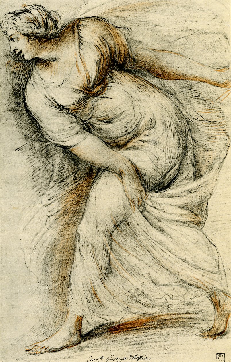 Dancing girl by Giuseppe Cesari