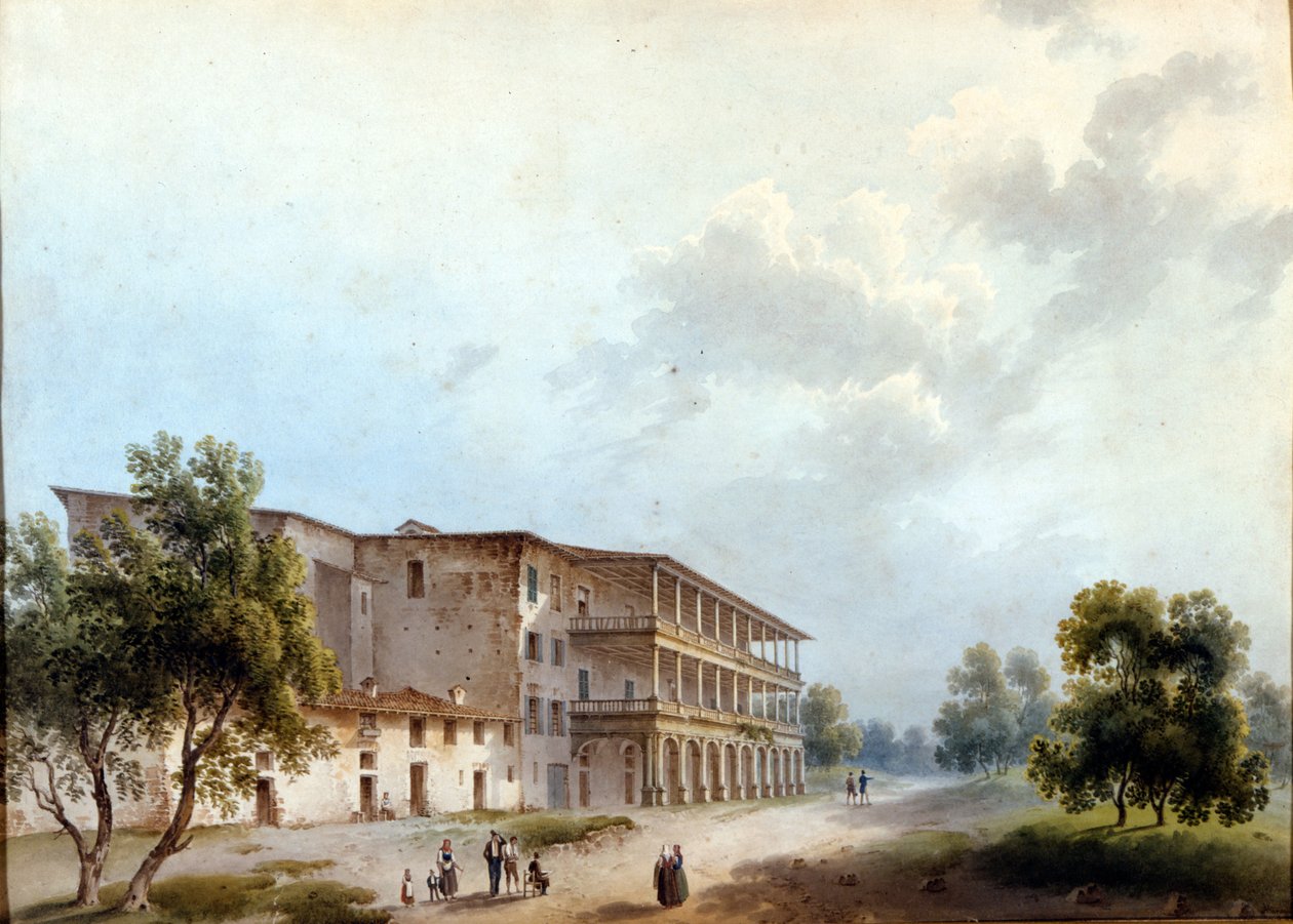 Milan, the Simonetta Villa by Giuseppe Alinovi