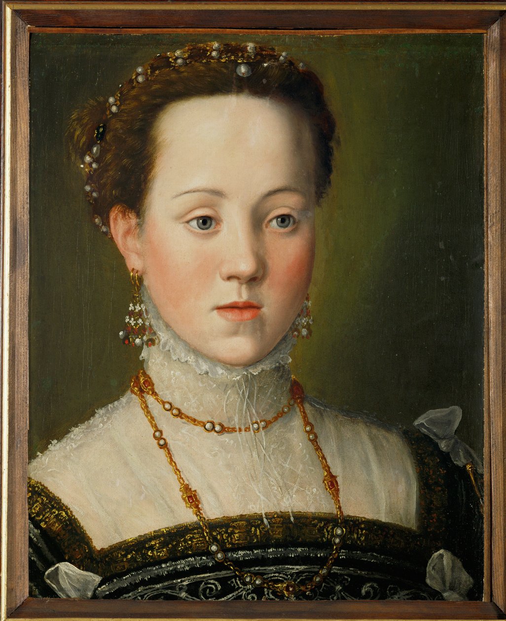 Archduchess Anna of Austria, Queen of Spain by Giuseppe Arcimboldo