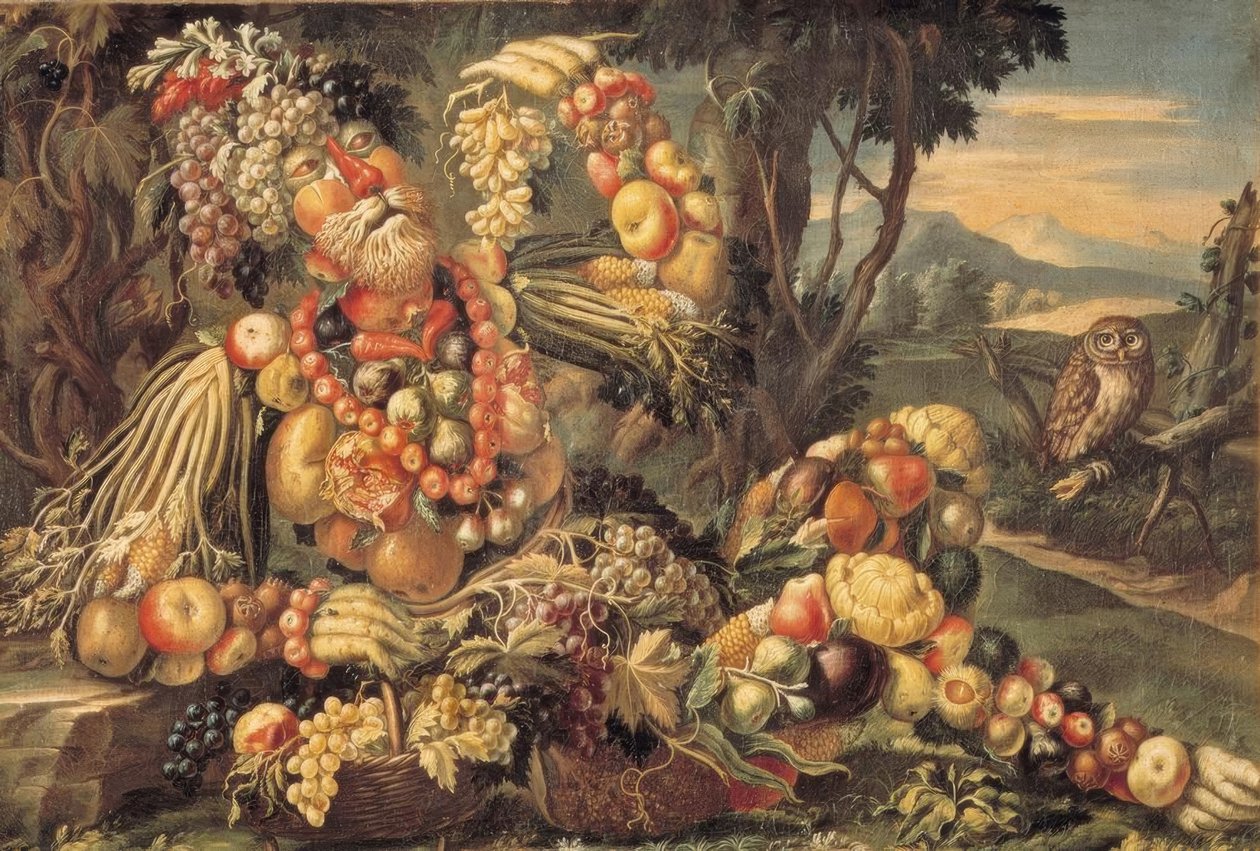 The Autumn by Giuseppe Arcimboldo