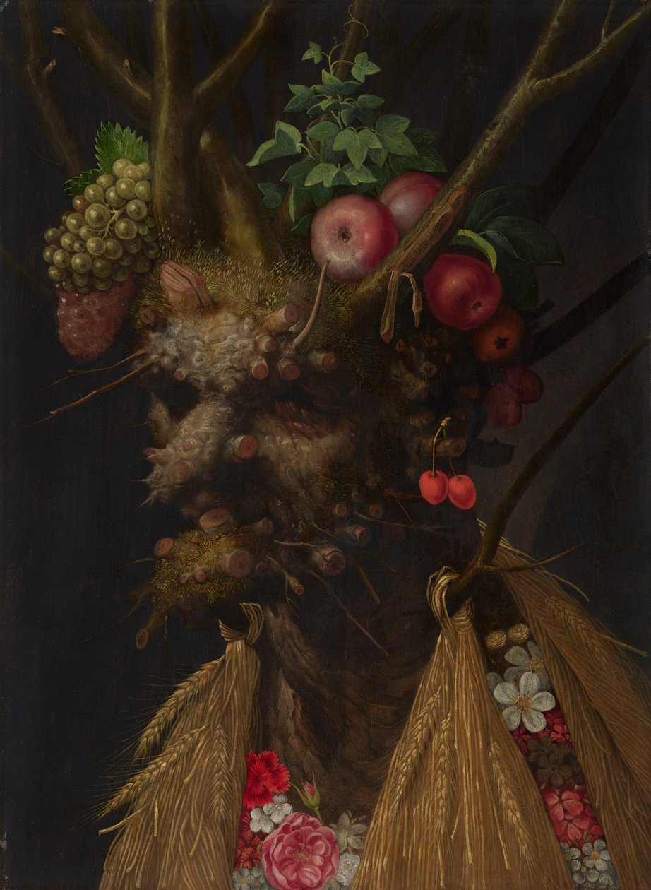 Four Seasons in One Head, c.1590 by Giuseppe Arcimboldo
