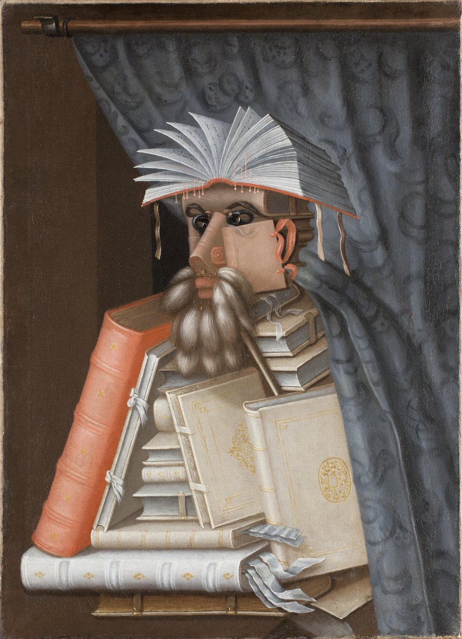 Librarian by Giuseppe Arcimboldo
