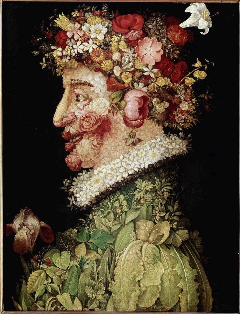 Spring by Giuseppe Arcimboldo