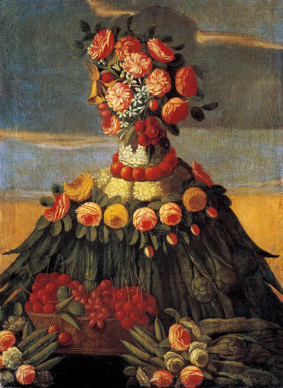 Spring Painting of the workshop by Giuseppe Arcimboldo by Giuseppe Arcimboldo