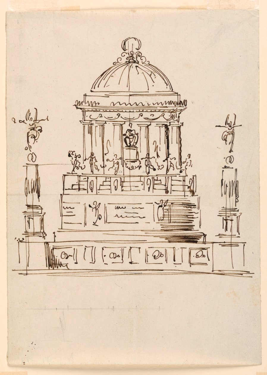 Design for a Monument by Giuseppe Barberi