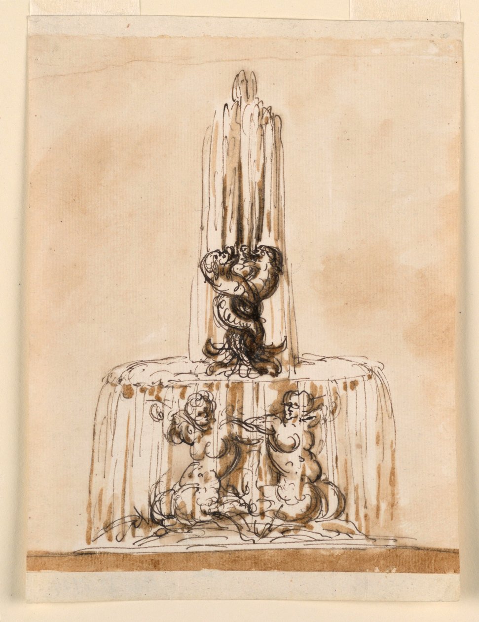 Design for a Fountain by Giuseppe Barberi