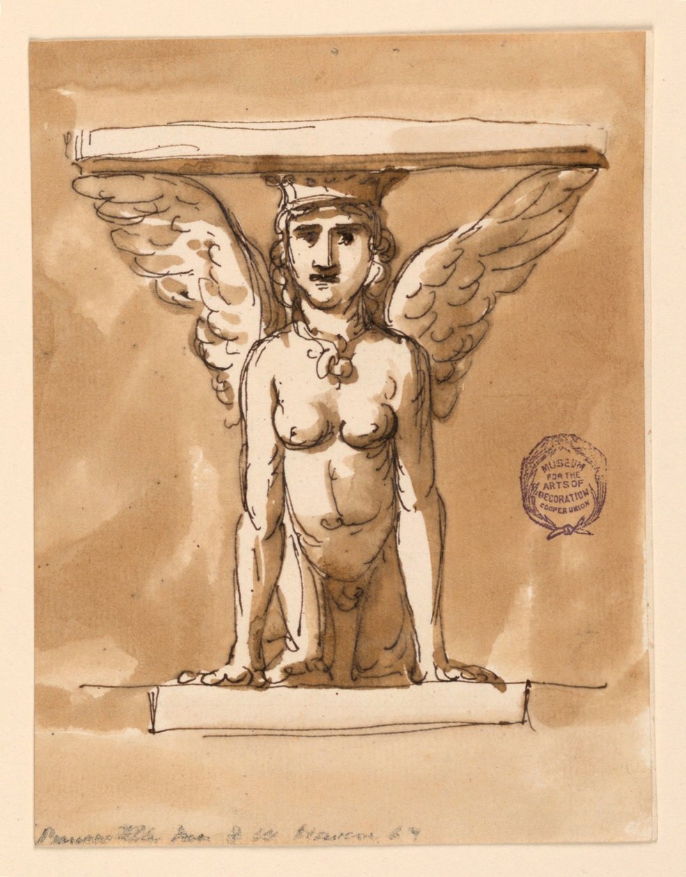 Table with Sphinx Base by Giuseppe Barberi