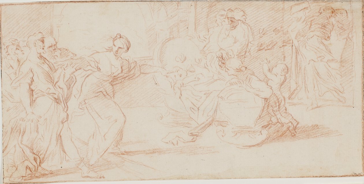 The Birth of Pindar by Giuseppe Bartolomeo Chiari