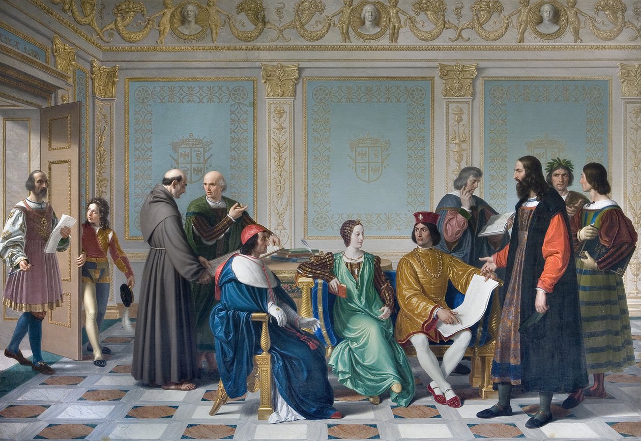 The Artists of the Court of Ludovic Marie Sforza Known as the More by Giuseppe Diotti