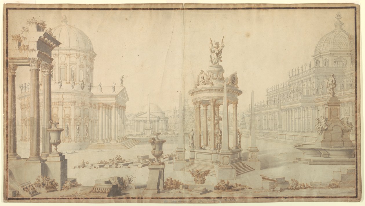 Stage Design: Architectural Fantasy by Giuseppe Galli Bibiena