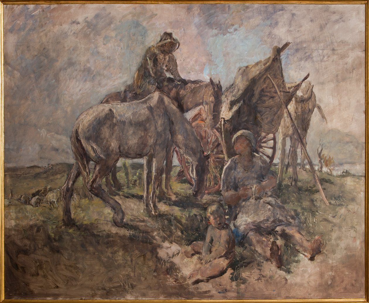 Rest in the Fields by Giuseppe Graziosi