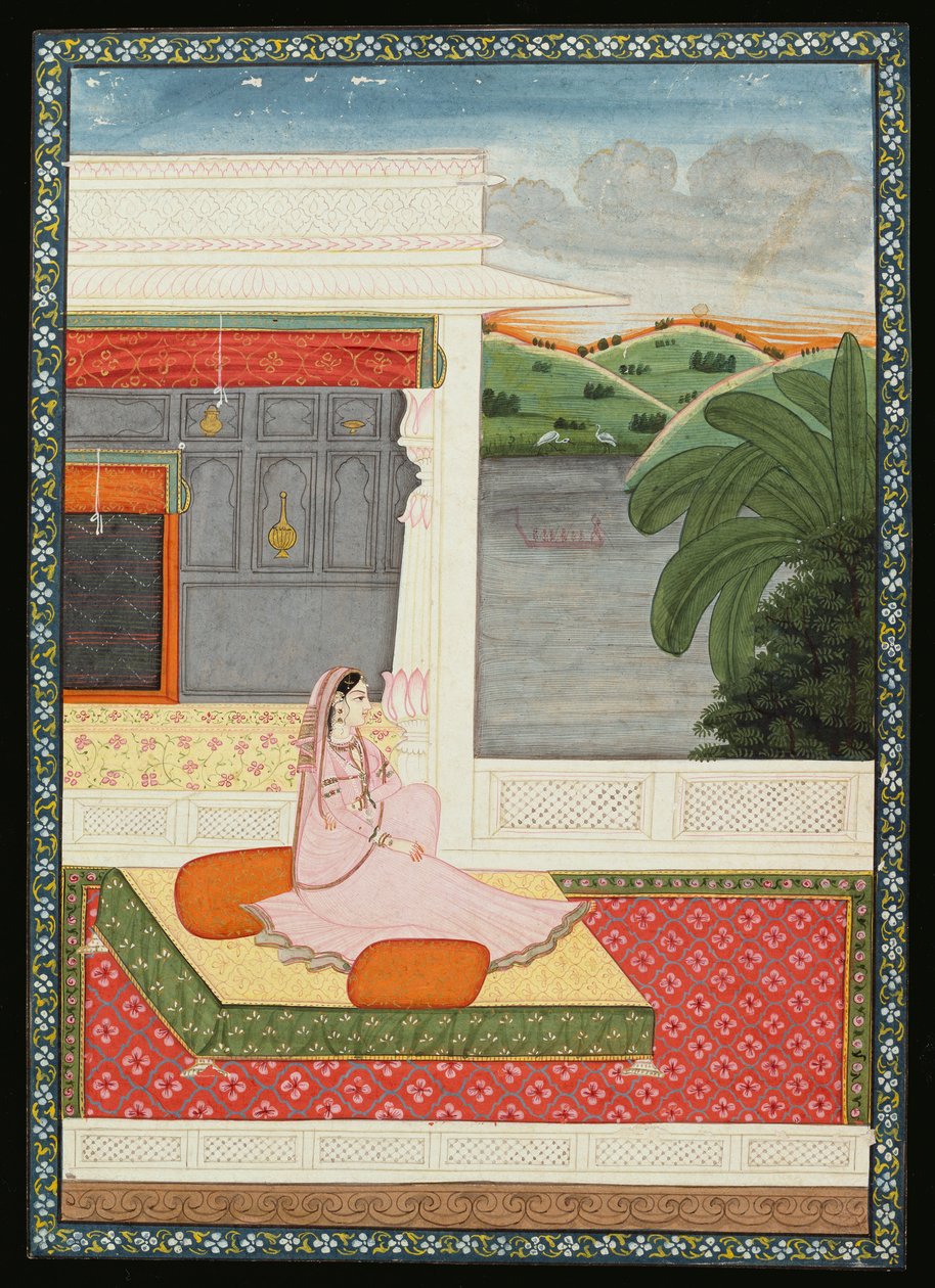 A Lone Lady Awaits News of her Lover, c.1800 by Giuseppe Maggiolini