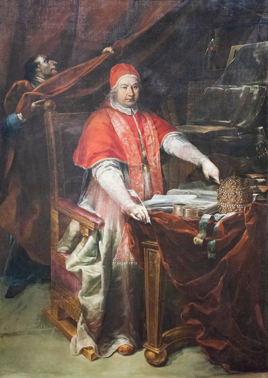 Pope Benedict XIV by Giuseppe Maria (1665 1747) Crespi