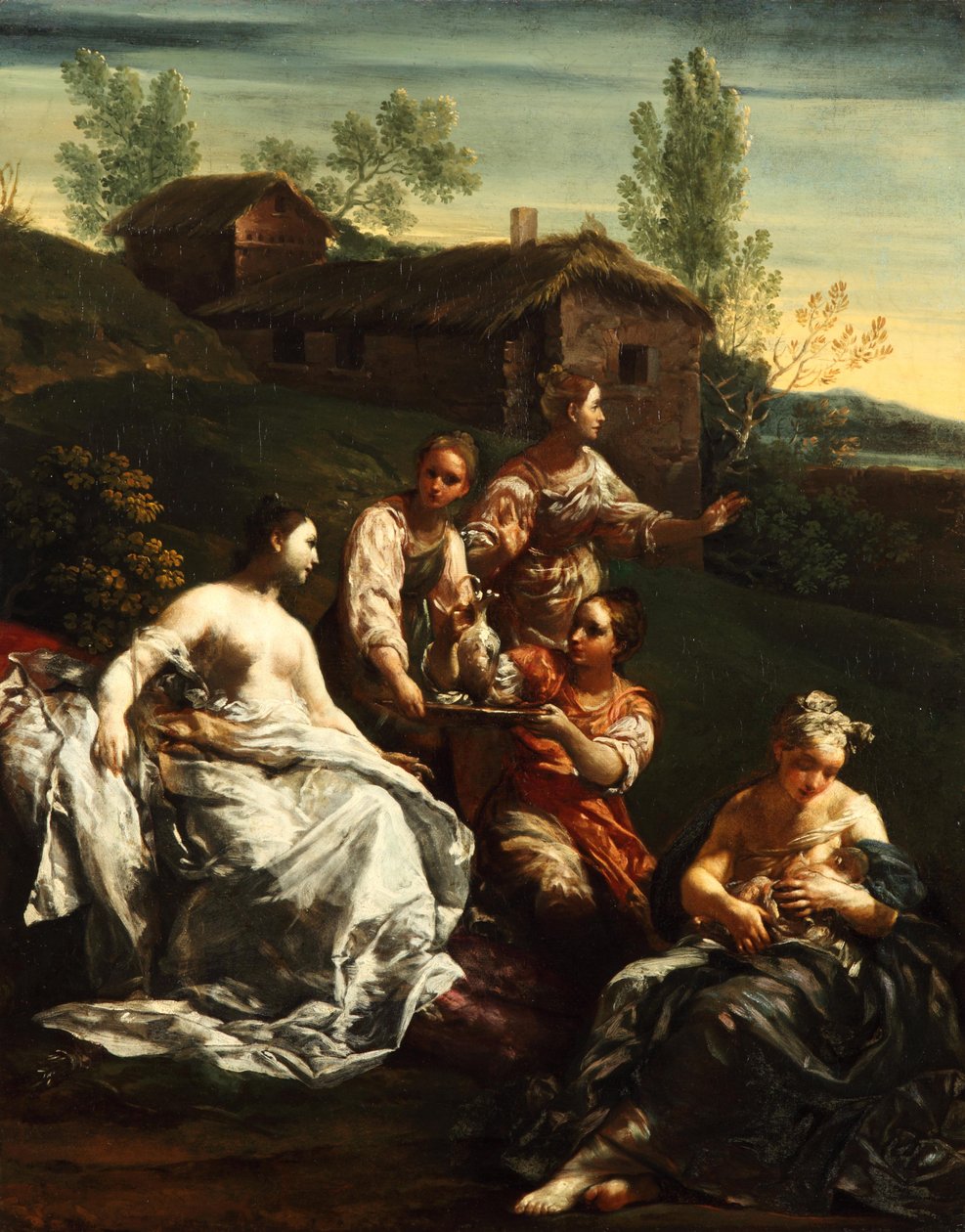 The Birth of Arcas or the Birth of Adonis (?) by Giuseppe Maria Crespi