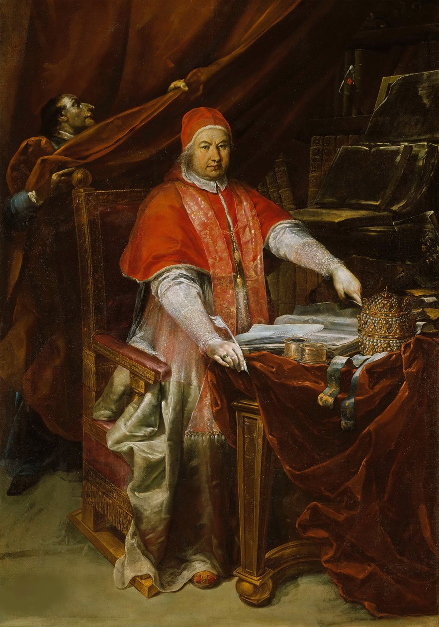 Portrait of the Pope Benedict XIV by Giuseppe Maria Crespi