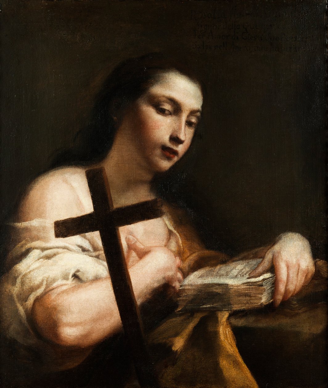 Saint Mary Magdalene as Saint Rosalia by Giuseppe Maria Crespi