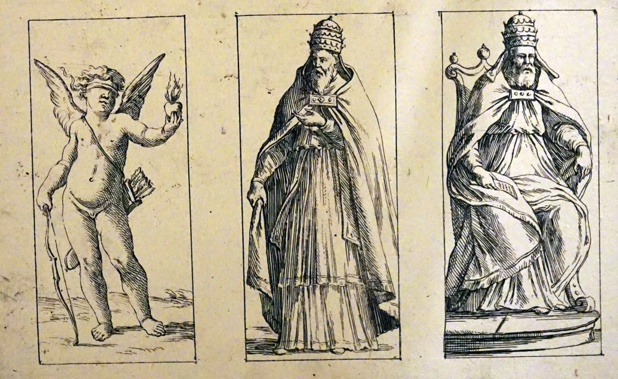 17th Century tarot cards by Giuseppe Maria Mitelli