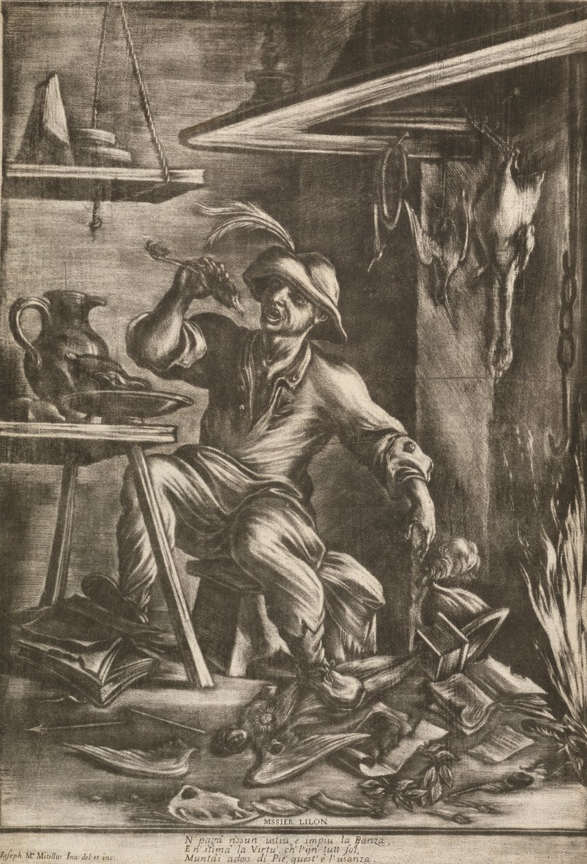 Monsieur Lilon by Giuseppe Maria Mitelli