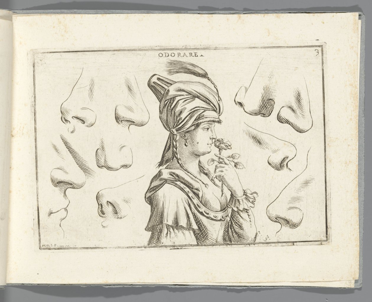 Odorare by Giuseppe Maria Mitelli