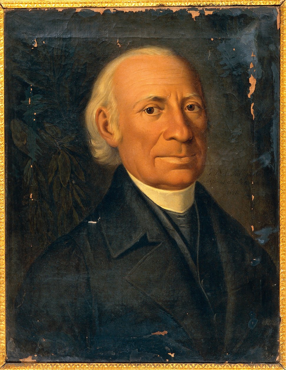 Portrait of Giovanni Meli, Italian Poet and Playwright by Giuseppe Patania