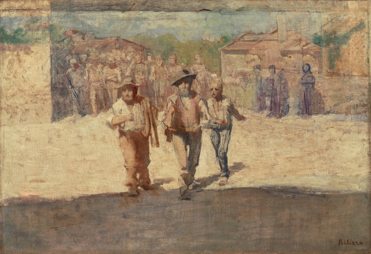 The Ambassadors of Hunger by Giuseppe Pellizza da Volpedo