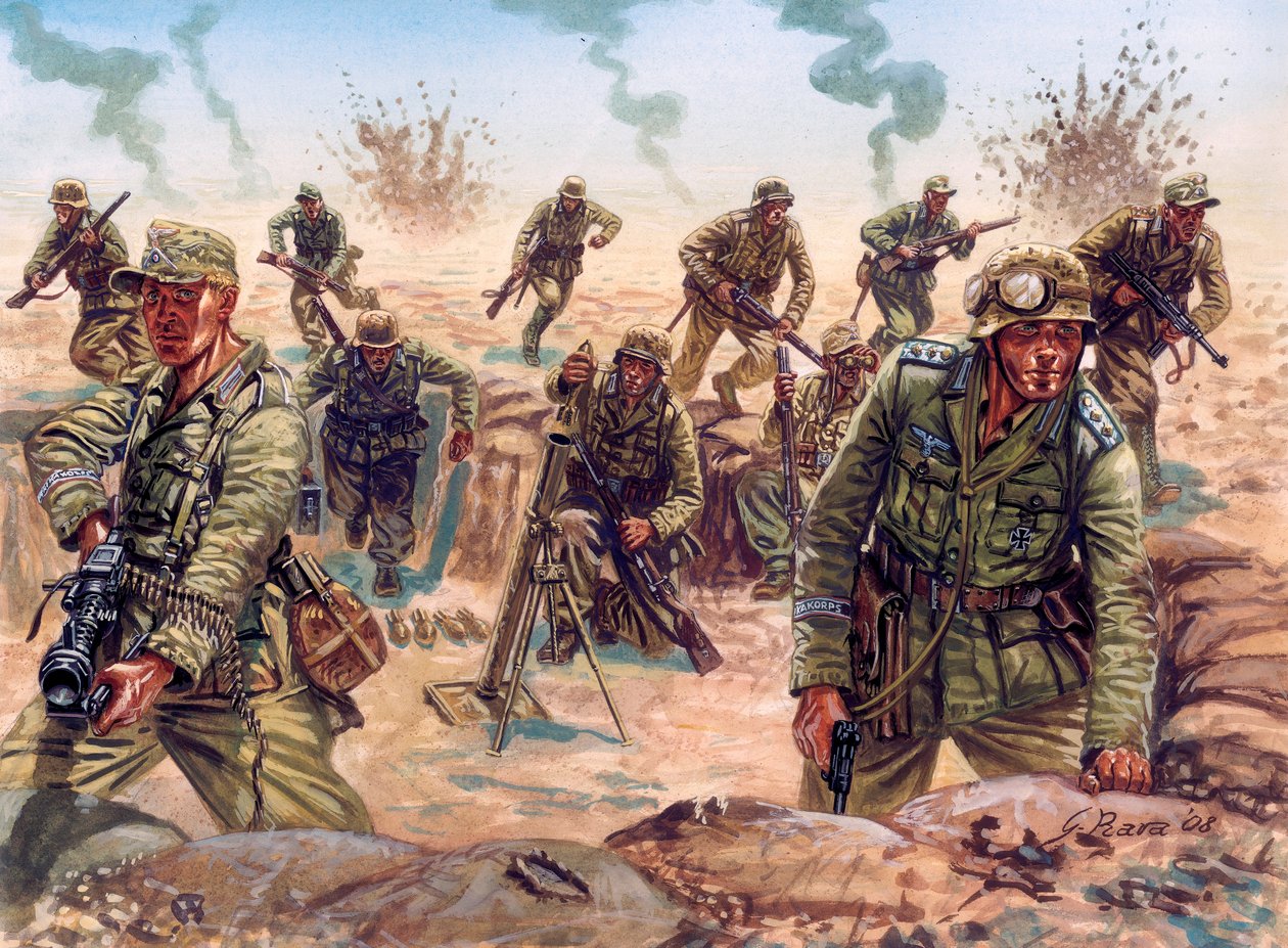 AFRIKAKORPS 1941-1943: The Libya - Egypt Campaign (English