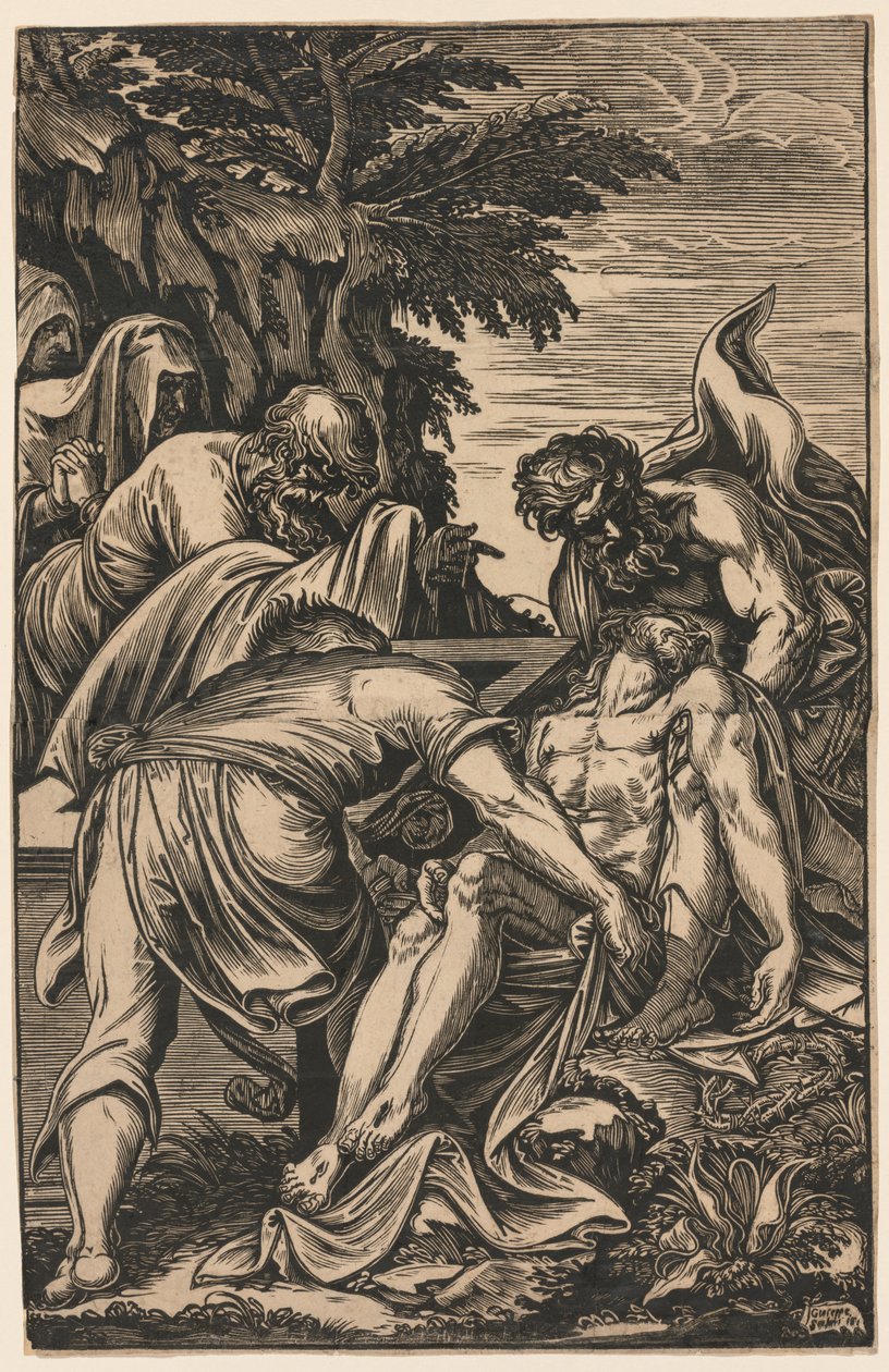 Entombment of Christ by Giuseppe Scolari
