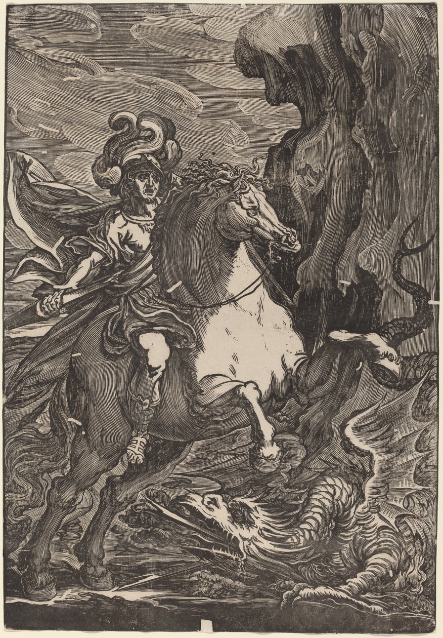 Saint George and the Dragon by Giuseppe Scolari