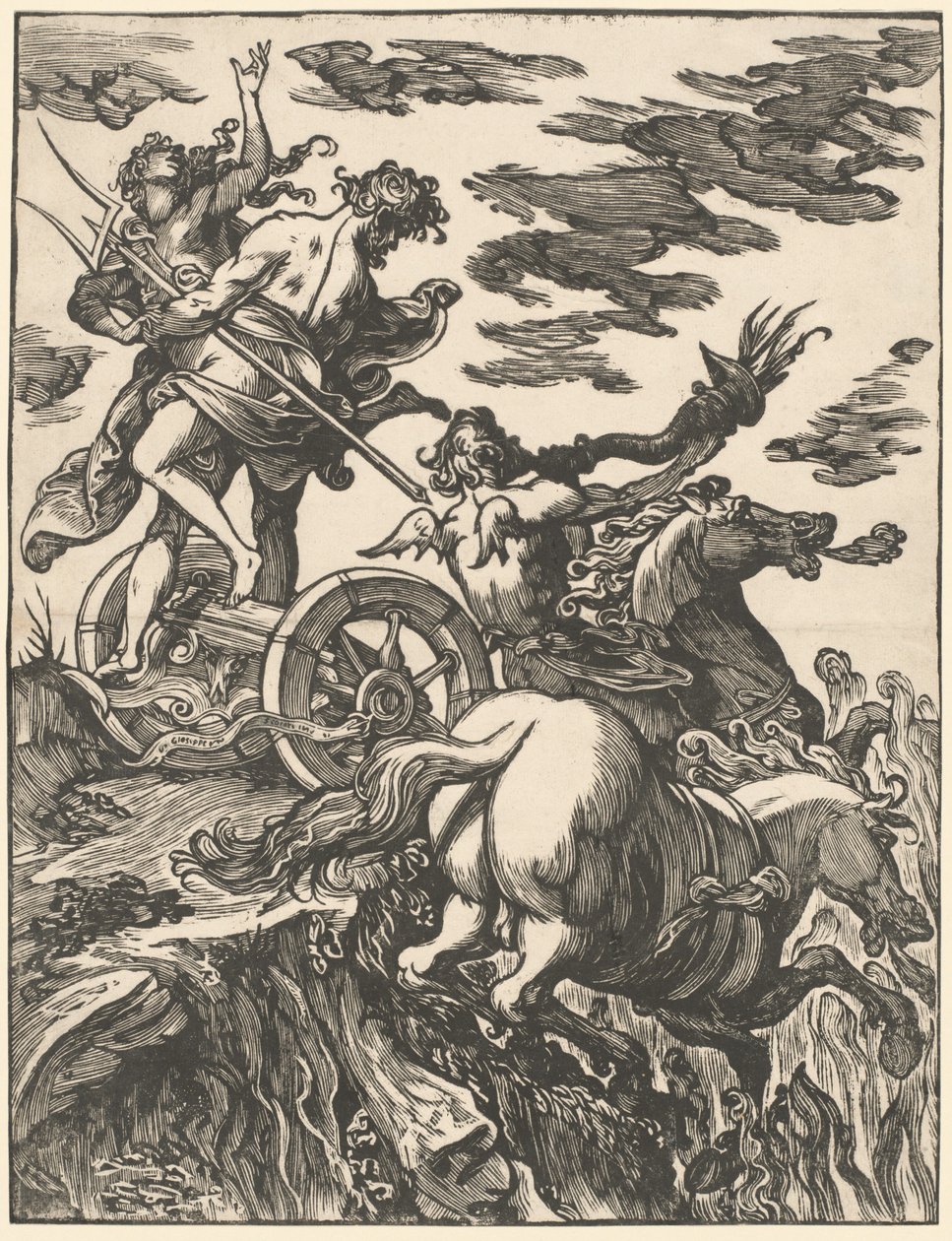 The Rape of Proserpina by Giuseppe Scolari