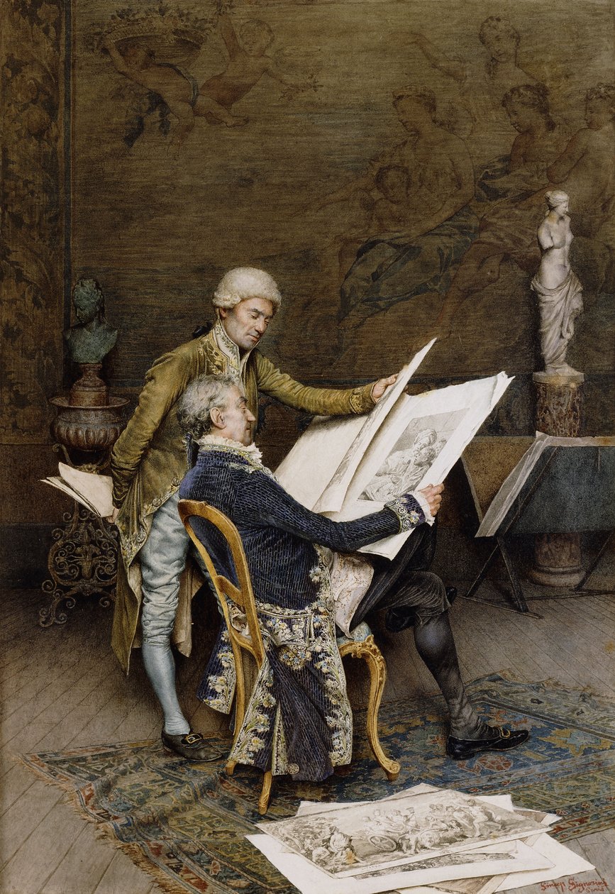 The Connoisseurs by Giuseppe Signorini