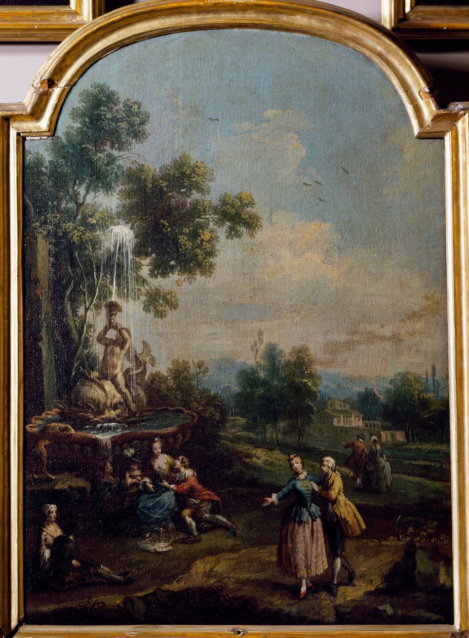 Pastimes at a Country House by Giuseppe Zais