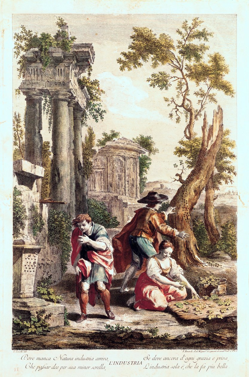 Allegorical Representation of the Industry by Giuseppe Zocchi
