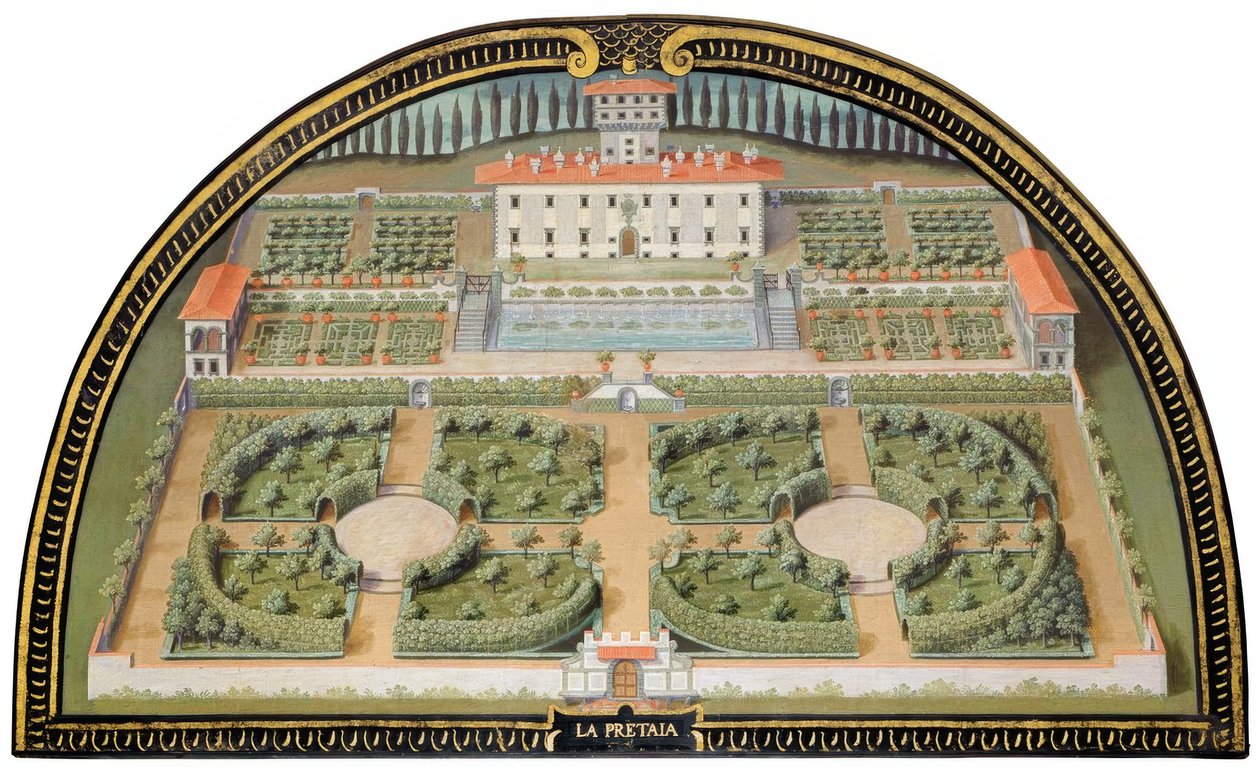 Villa Medicea La Petraia by Giusto Utens