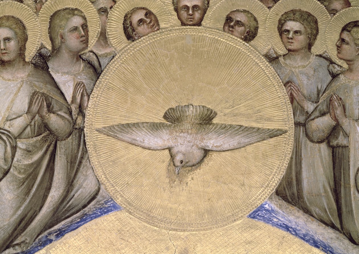 The Dove of the Holy Spirit, 1360-70 by Giusto di Giovanni de Menabuoi
