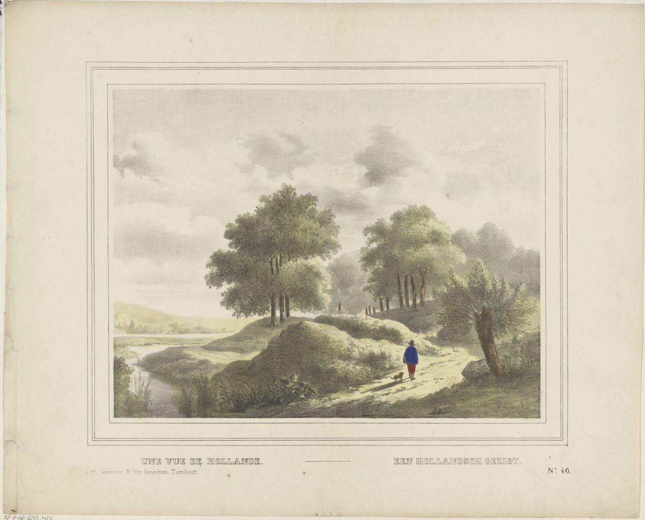 A View of Holland (Une Vue de Hollande) by Glenisson and Van Genechten