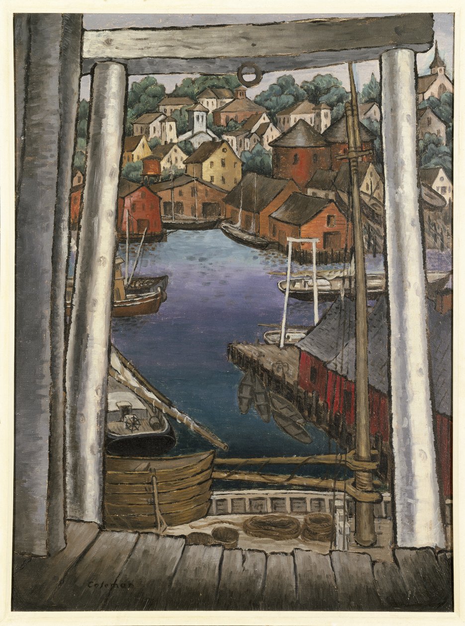 Gloucester Harbour by Glenn O Coleman
