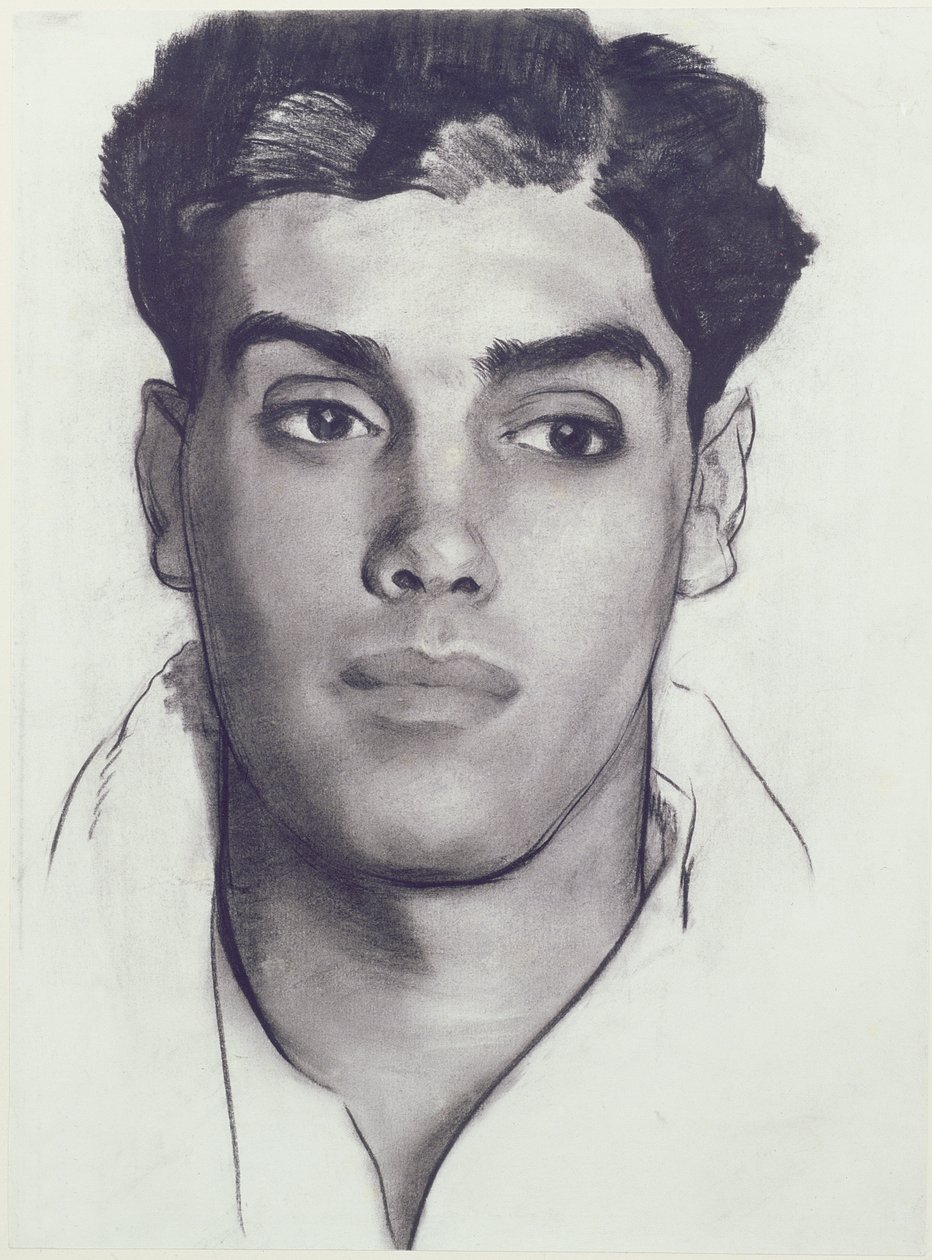 Head of a Young Man by Glyn Warren Philpot