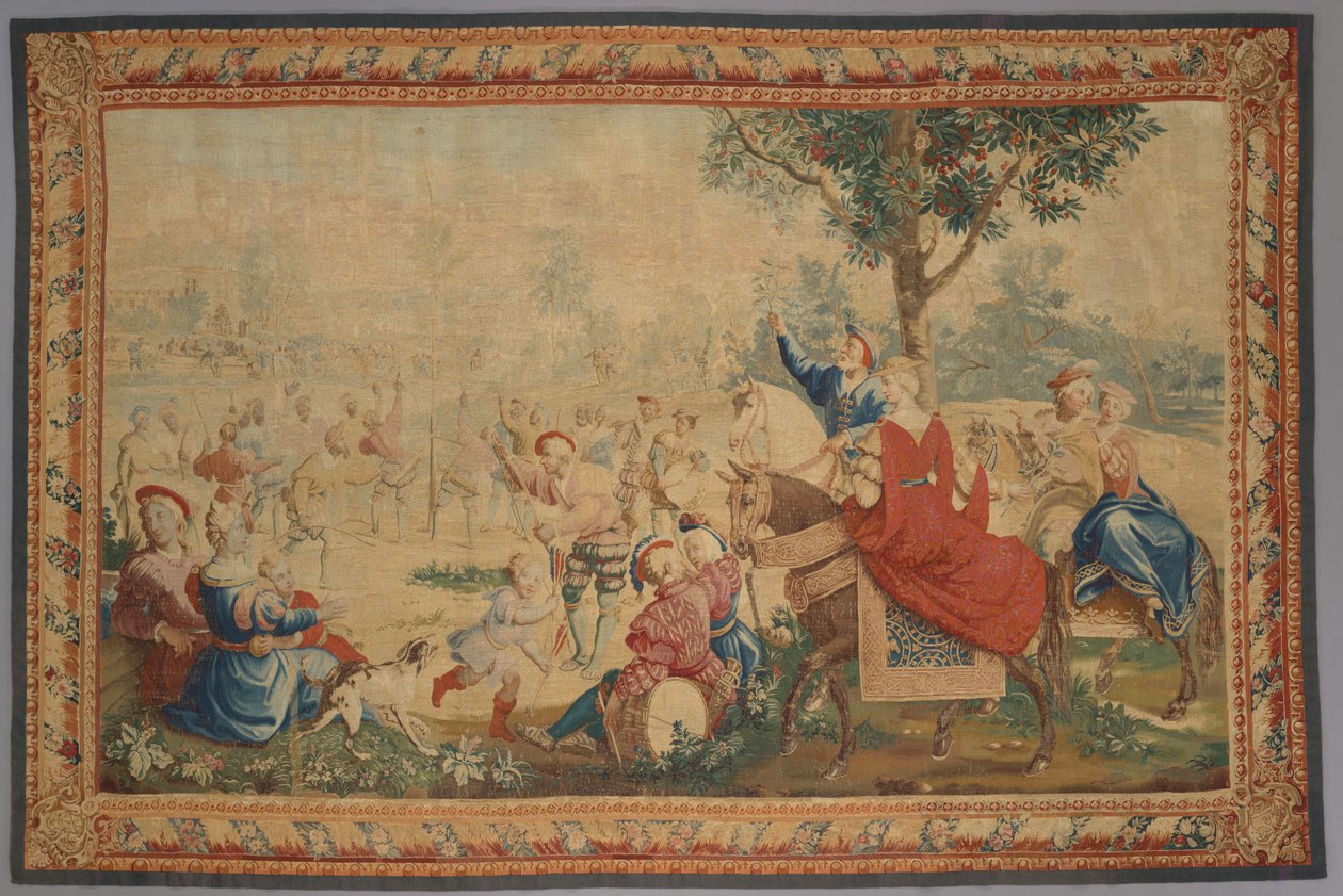 Month of May: Scene of May Day Festival by Gobelins Manufactory